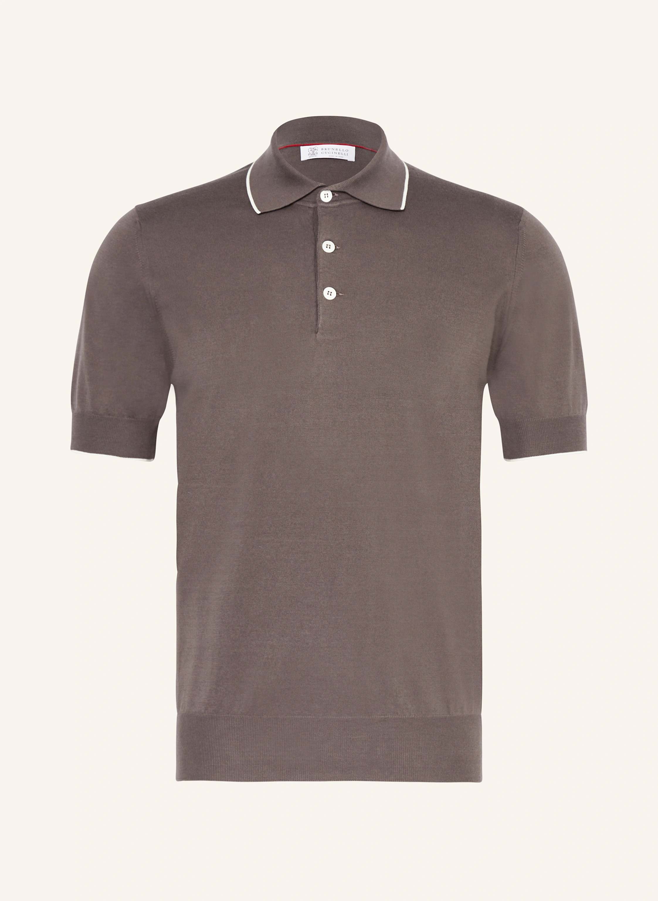 BRUNELLO CUCINELLI Strick-Poloshirt