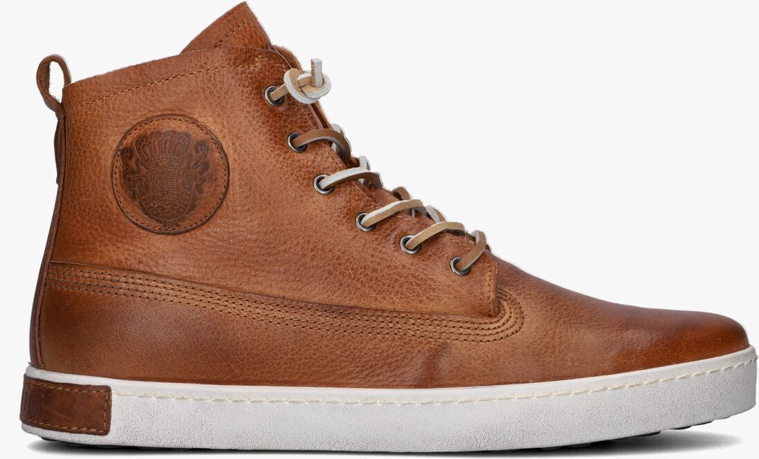 BLACKSTONE cognac blackstone lage sneakers icon