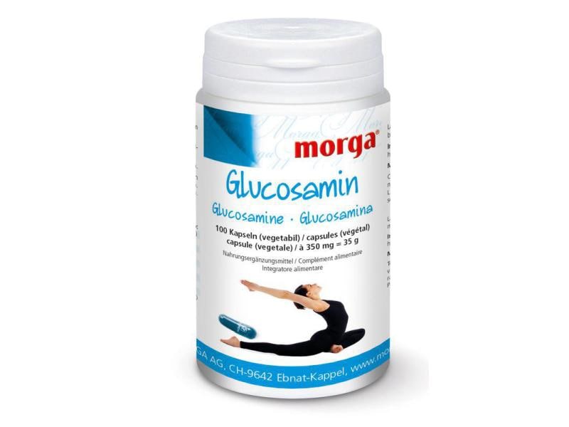 Morga Glucosamin Vegicaps 100 Stück Vegane Glucosamin-Kapseln