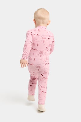 Nordbjørn Moritz Undertøysdress Bamboo, Pink Iceberg