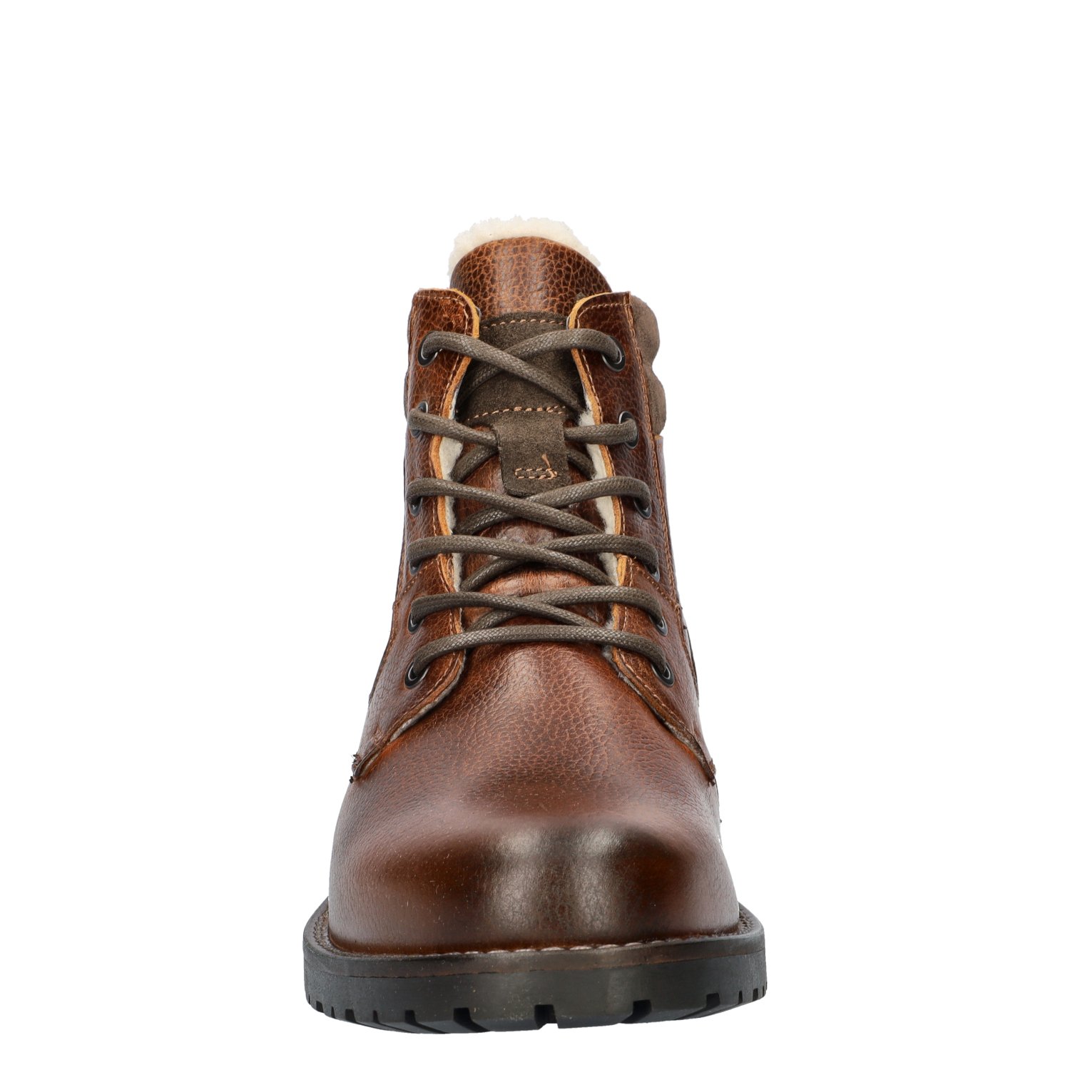 heren veterboot Nelson Cognac