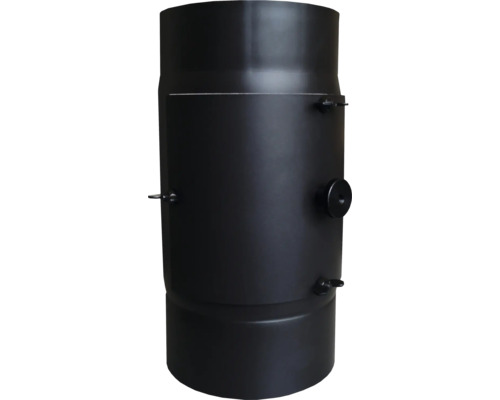 Fijnstoffilter FIREFIX schoorsteenFILTER, rookgasafvoer met inspectieluik ø 150 mm, 30 cm lang, zwart