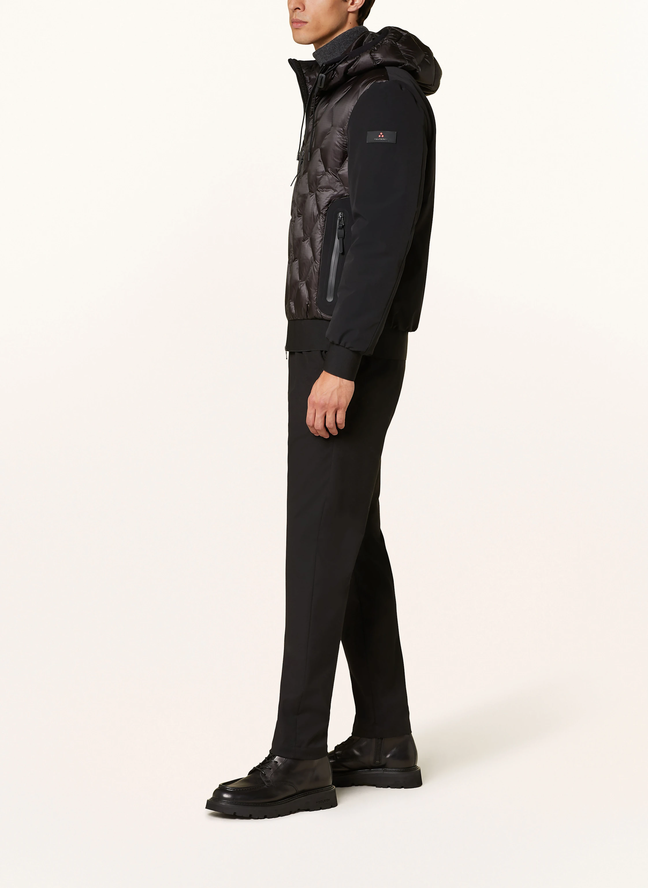 PEUTEREY Lightweight-Daunenjacke KOONS im Materialmix