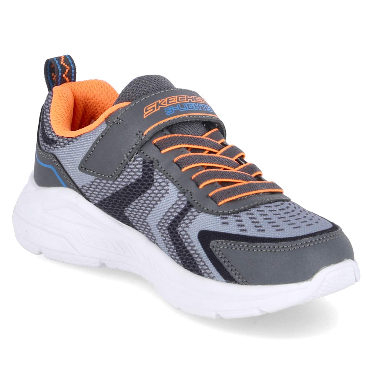 Skechers Low Sneaker TRI-NAMICS - charcoal/orange