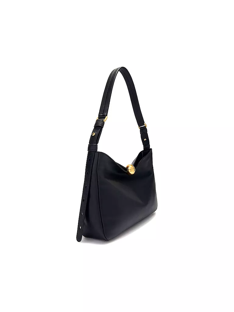 FURLA Ledertasche - Schultertasche SFERA SOFT Medium schwarz
