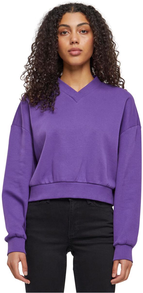 Pull Court Col en V | Urban Classics Sweat-shirt