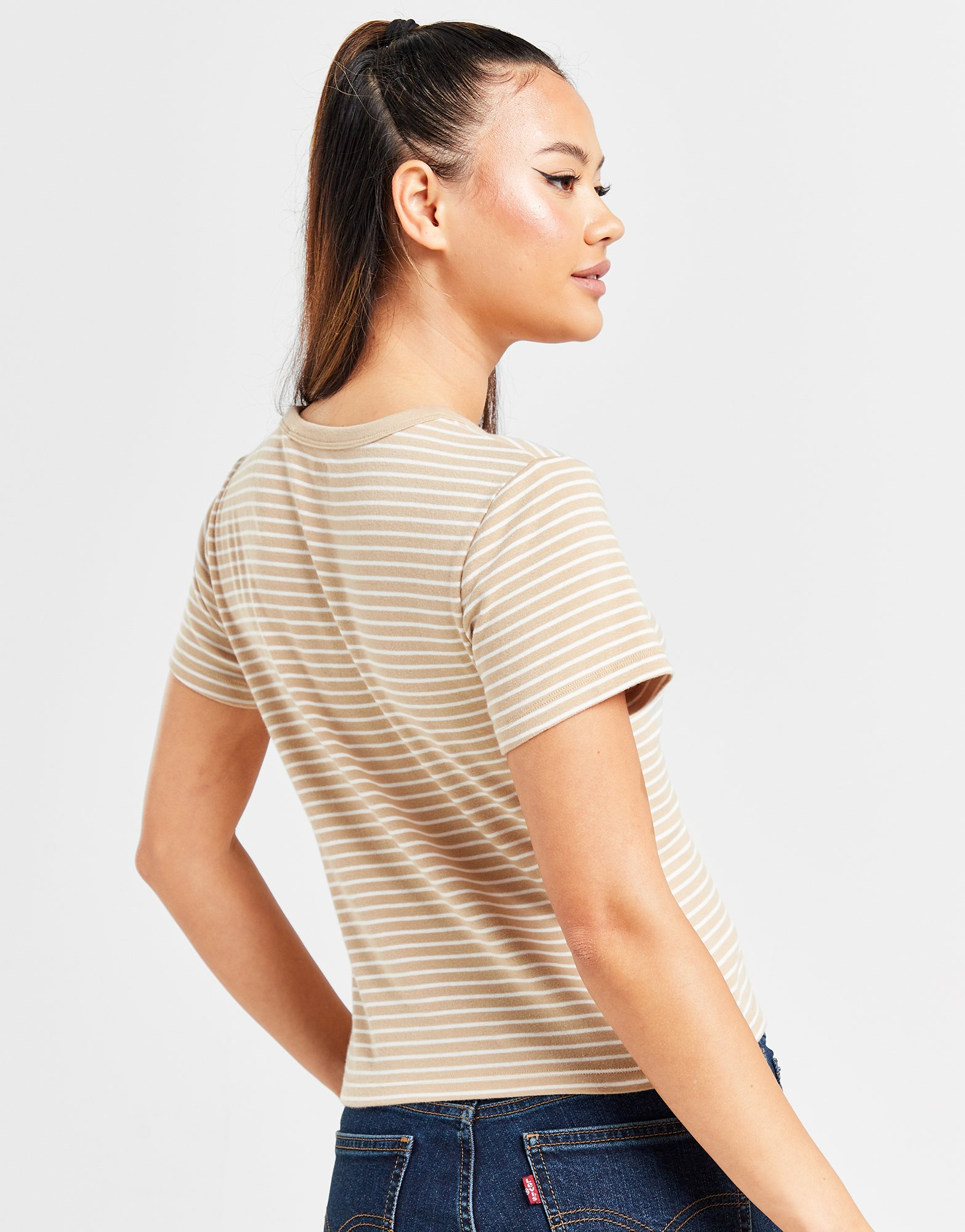 Levis T-shirt Stripe Baby Femme
