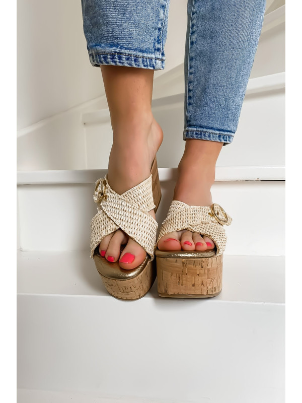 Semerdjian - Mules RICCIORA Beige
