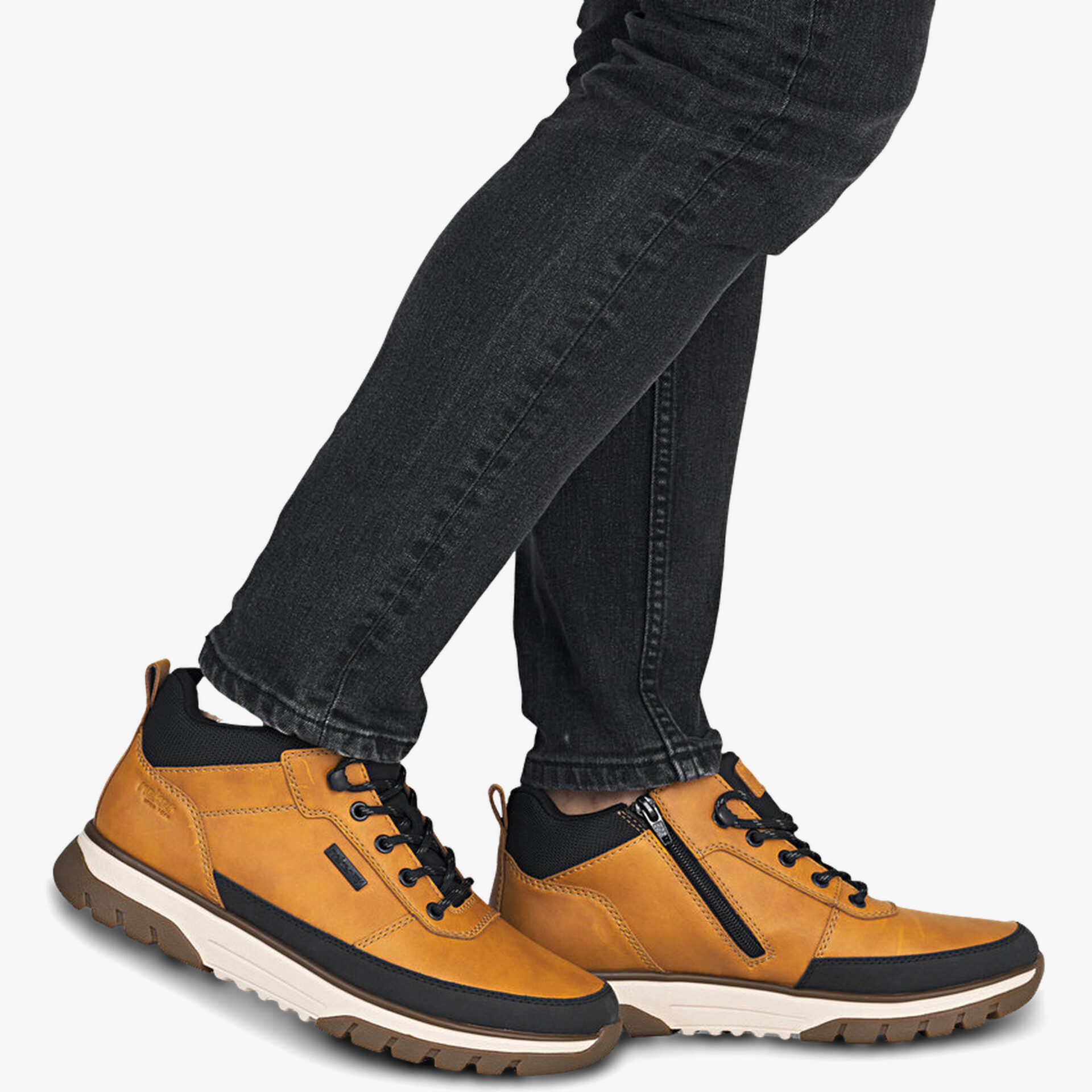 rieker Herren Schnürboots braun
