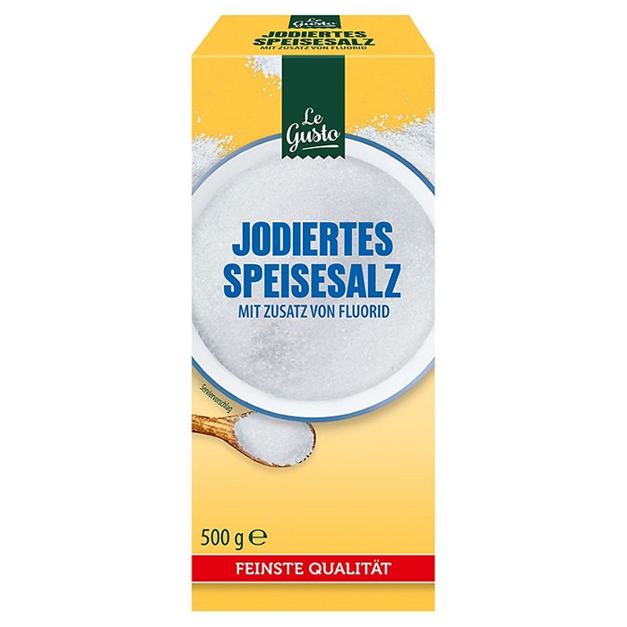 LE GUSTO Jodsalz 500 g