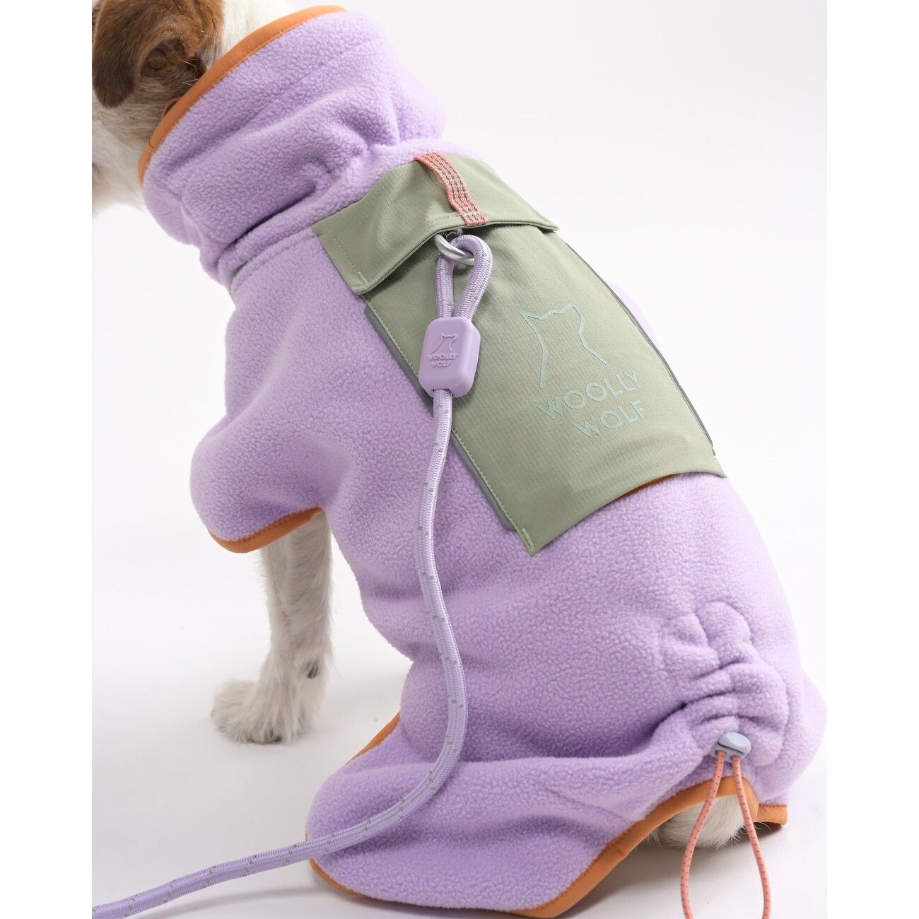 Woolly Wolf Alpha 360 Fleece Pullover Lavender Mix XXXS