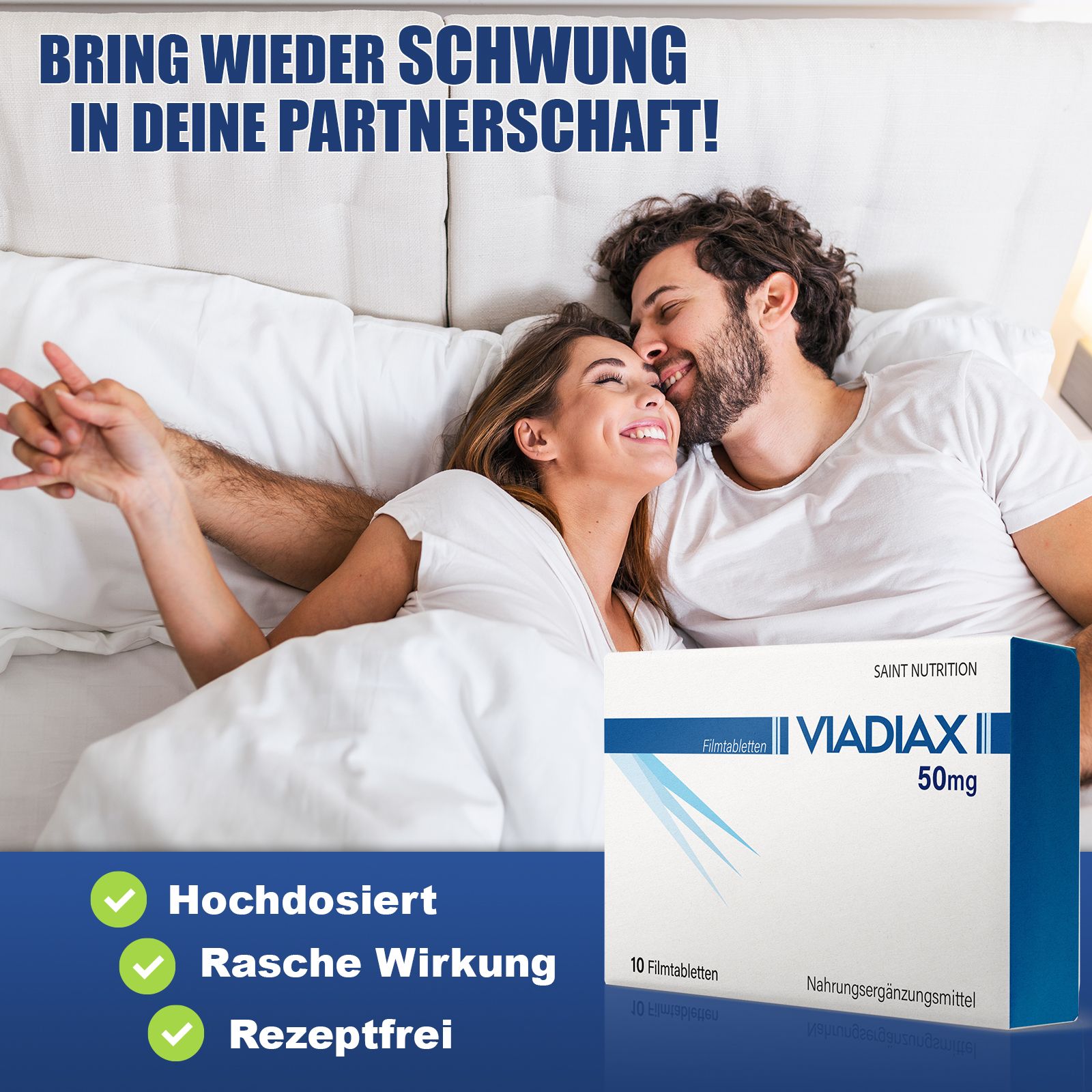 Viadiax® Filmtabletten 50mg | Potenzmittel
