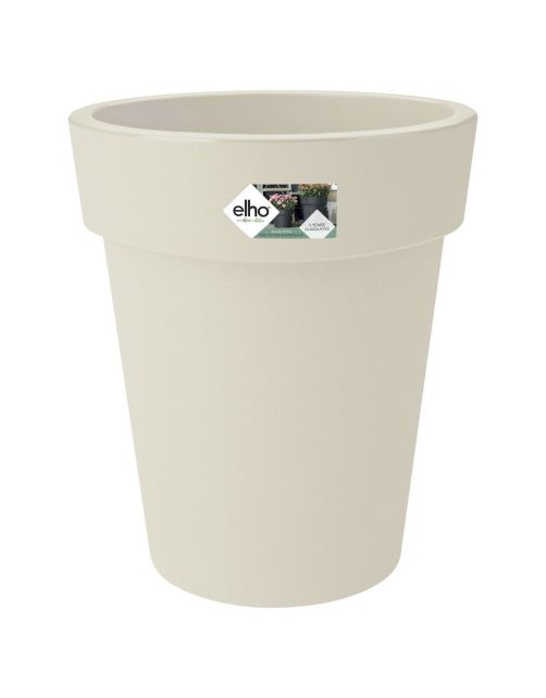 Elho Bloempot Green Basics Top Planter Rond Wit - Buitenpot