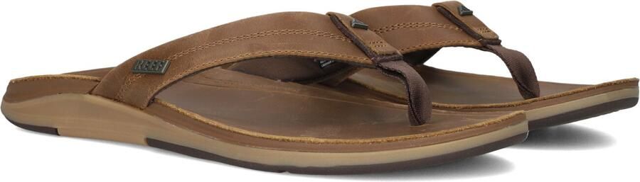 Reef Slipp REE Leather Offshore Middenbruin Bruin
