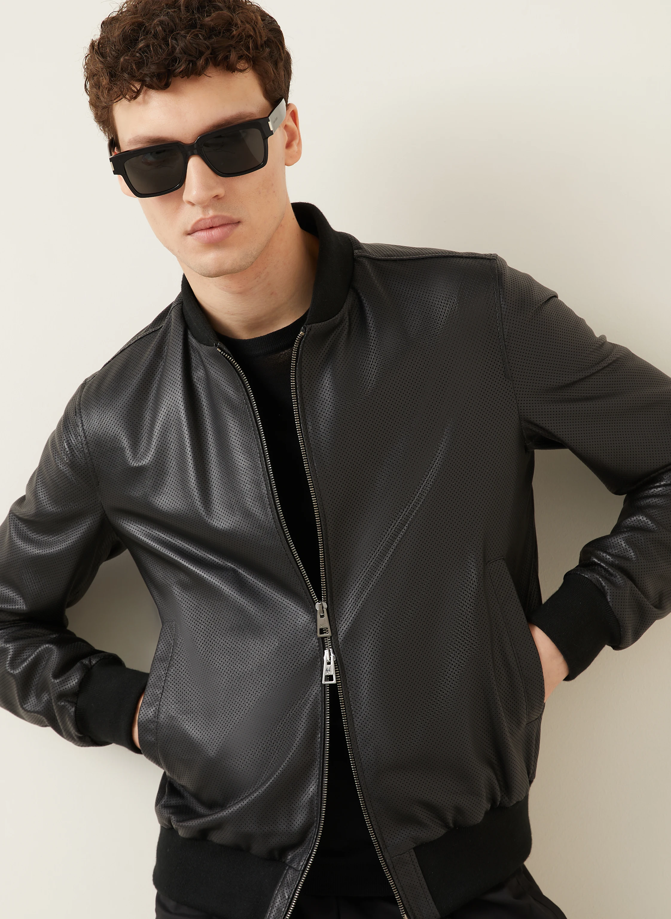 manzoni 24 Lederblouson