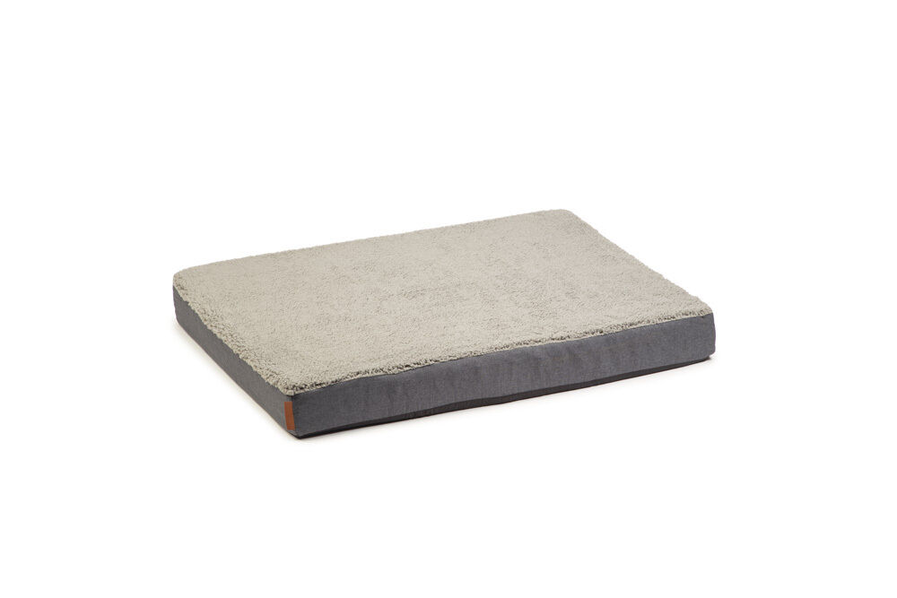 Beeztees Zira - Orthopedisch hondenkussen - grijs - 9x50x75 cm - M
