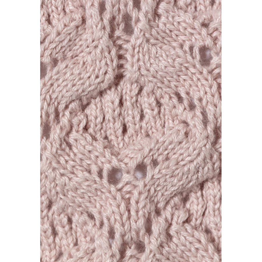 Sterntaler Baby Strickjacke Muster zartrosa