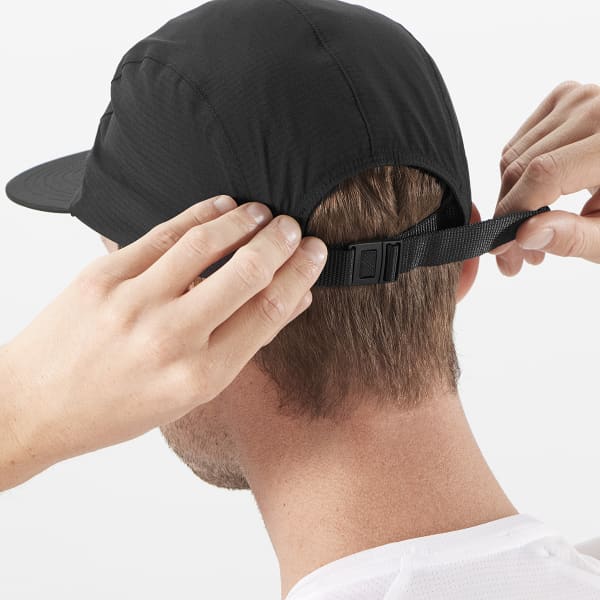 Casquette trail SALOMON BONATTI WP FIVE P CAP DEEP BLACK
