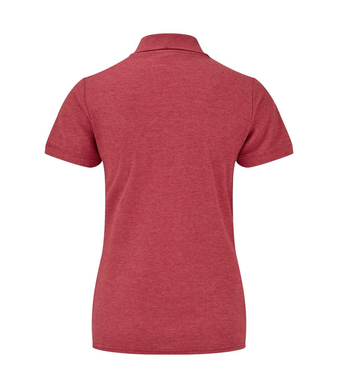 Fruit Of The Loom - Polo manches courtes - Femme (Rouge chiné) - UTBC384