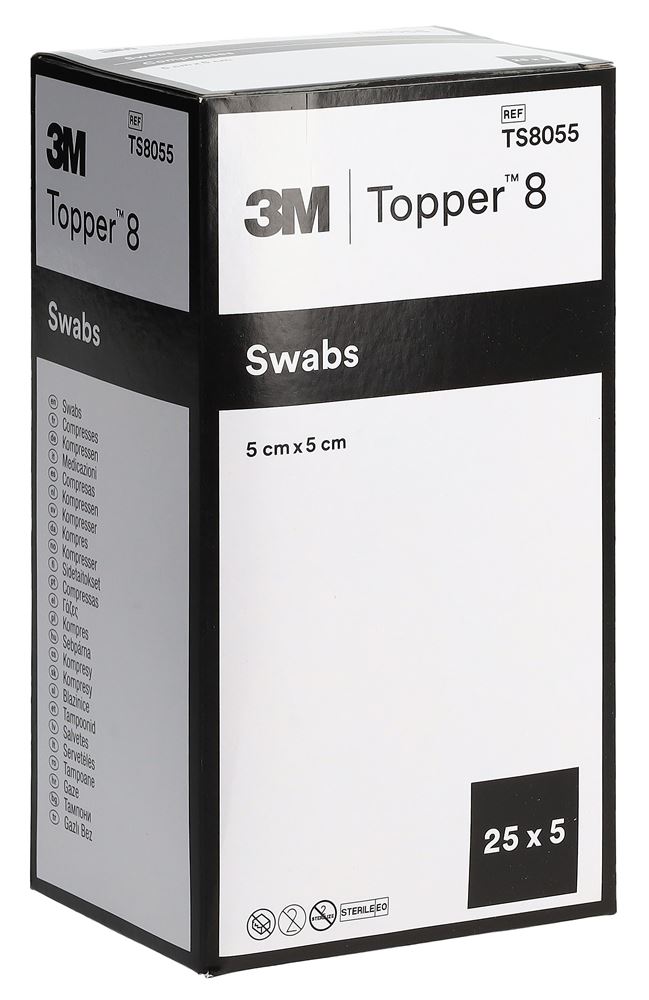 TOPPER NW Kompressen 5x5cm steril 5 Stk