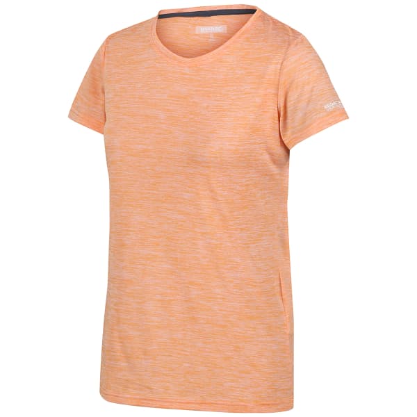 T-shirt randonnée REGATTA W FINGAL EDITION APRICOT CRUSH