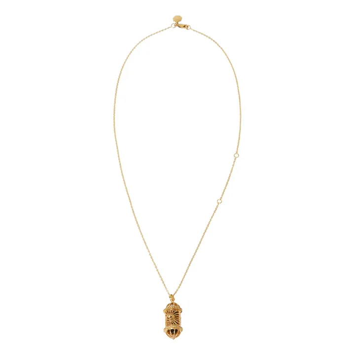 Bohemian Rhapsodie Paris Collier Aleph Saphir | Jaune