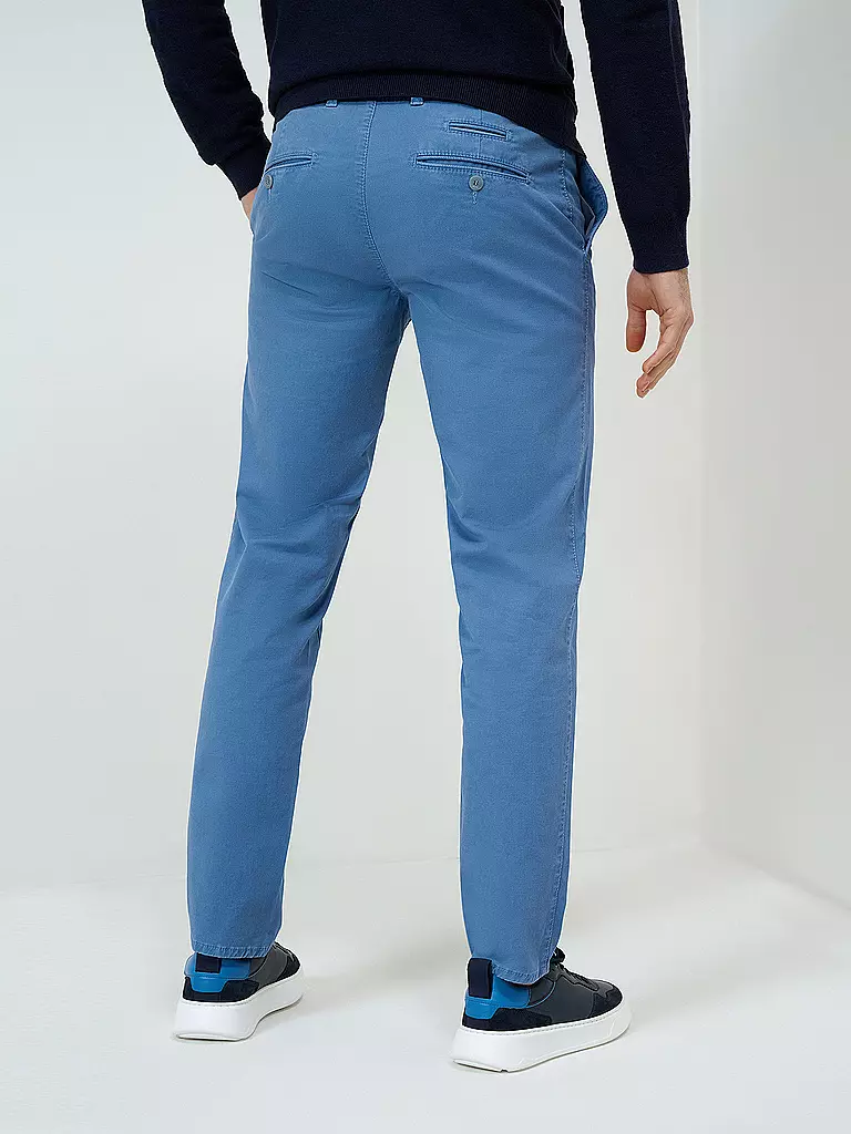 BRAX Chino Modern Fit FABIO blau