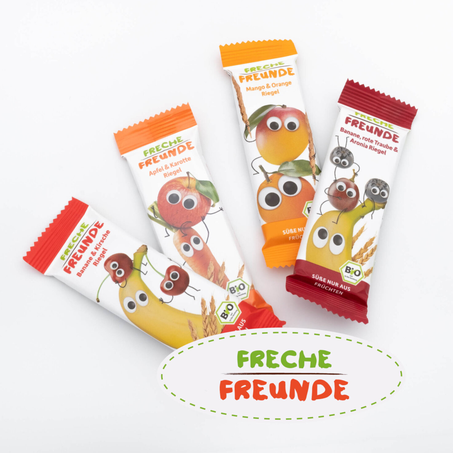 Freche Freunde Bio Riegel Mango & Orange 12+ Monate 4x23g