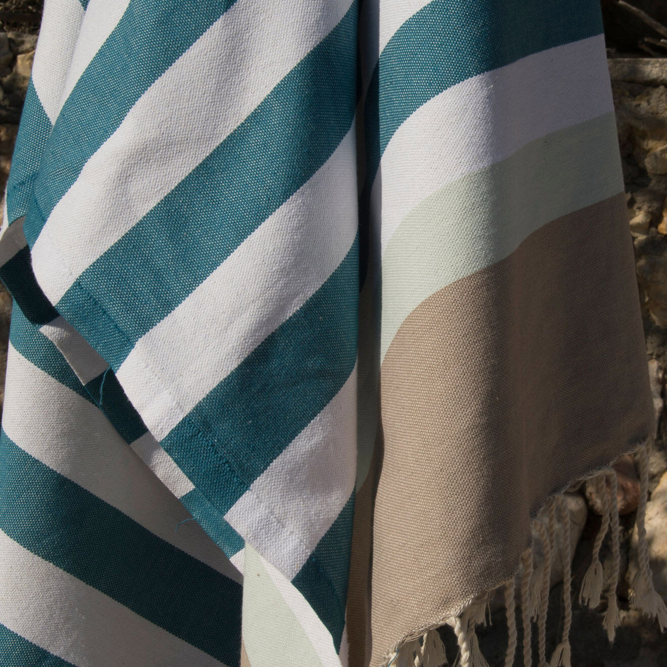 Febronie Fouta Arcachon multicolore - 100x200 cm