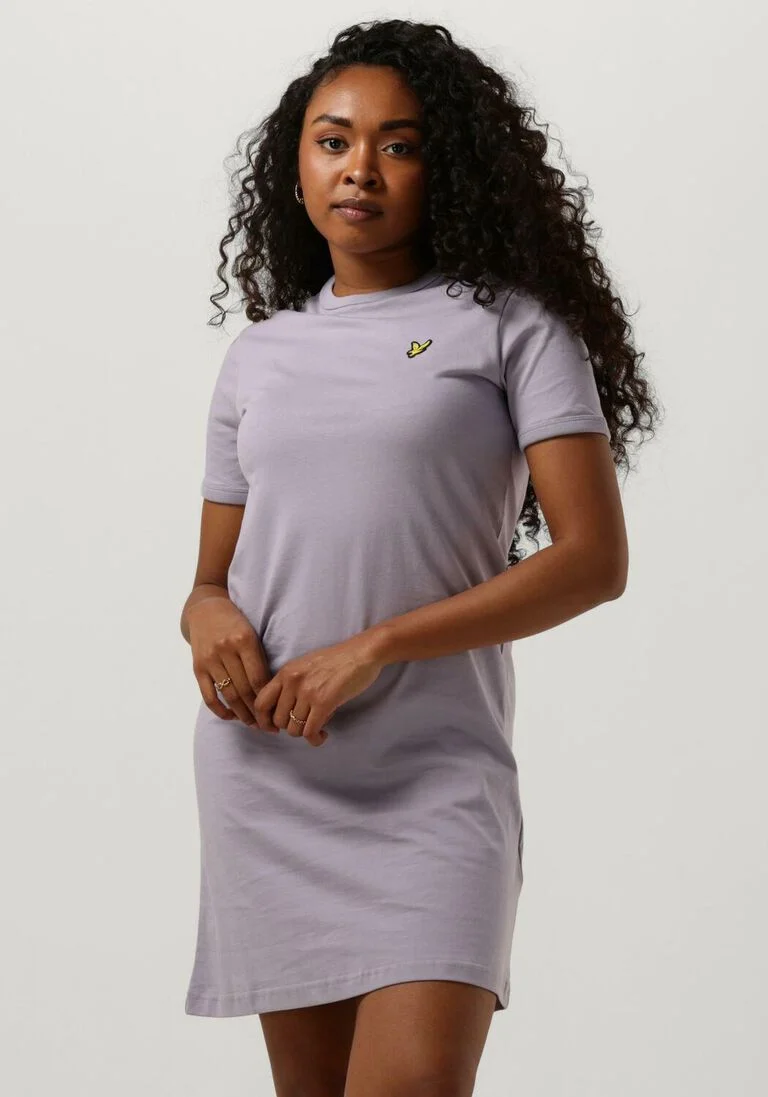 LYLE & SCOTT lila lyle & scott mini jurk t-shirt dress