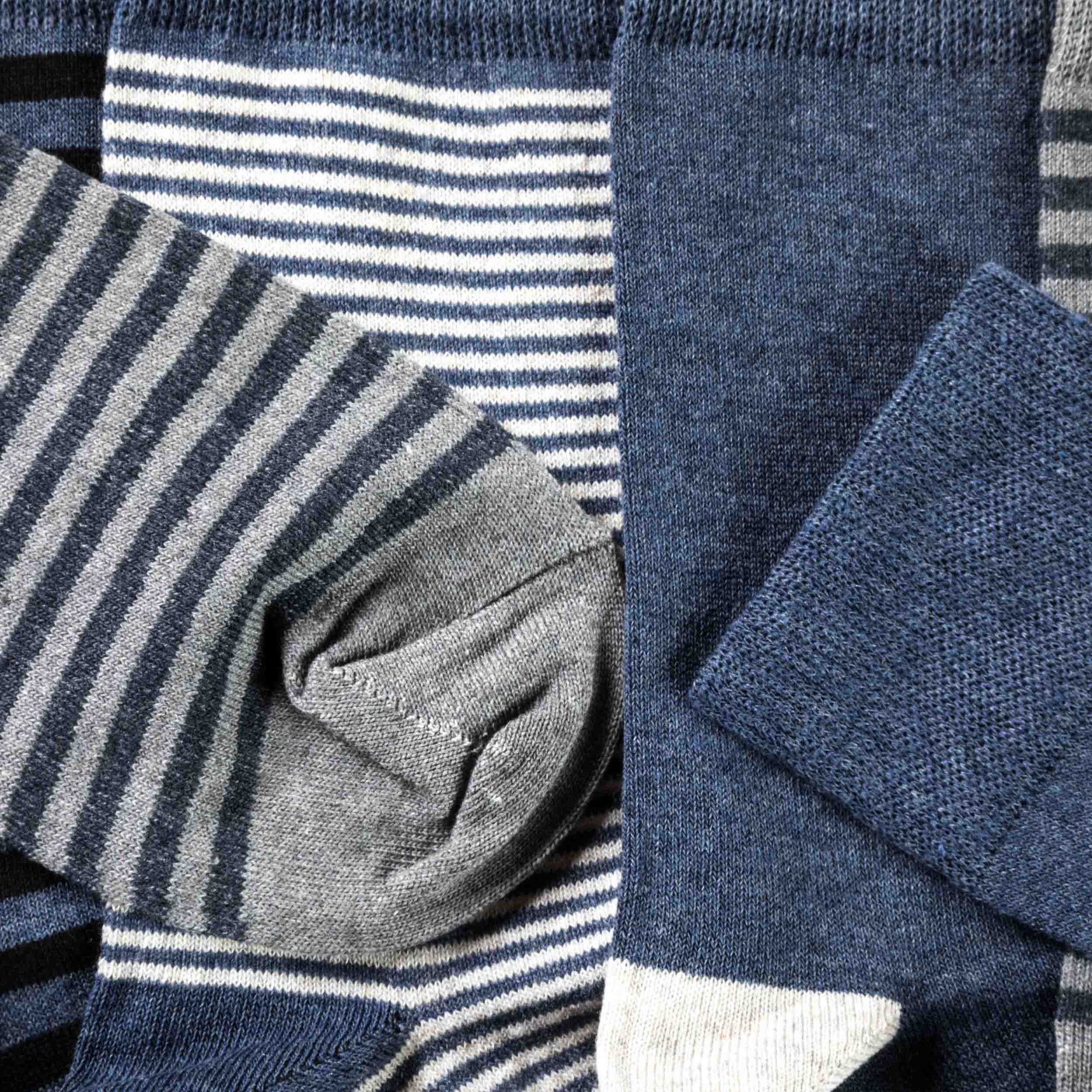 Chaussettes Homme bleu marine