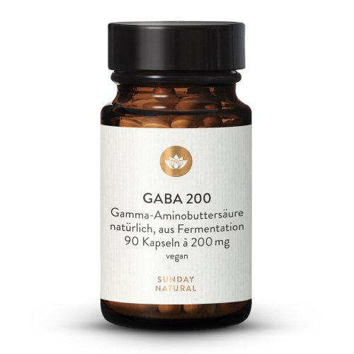 Sunday Natural Products  GABA 200 mgKapseln