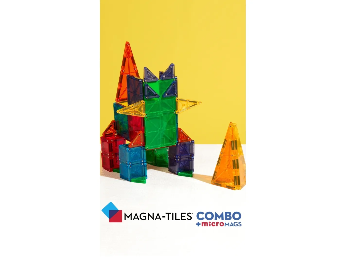 Magna-Tiles microMAGS Combo 62 stk
