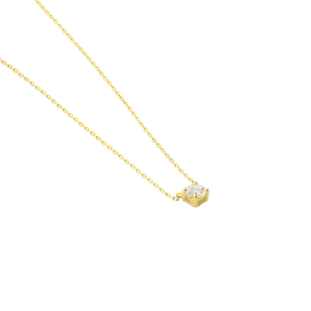 Collier Or Jaune Aphrodite Diamant