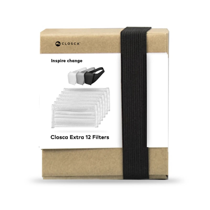 Filtres pour Masque Anti Pollution Closca (Pack de 12)