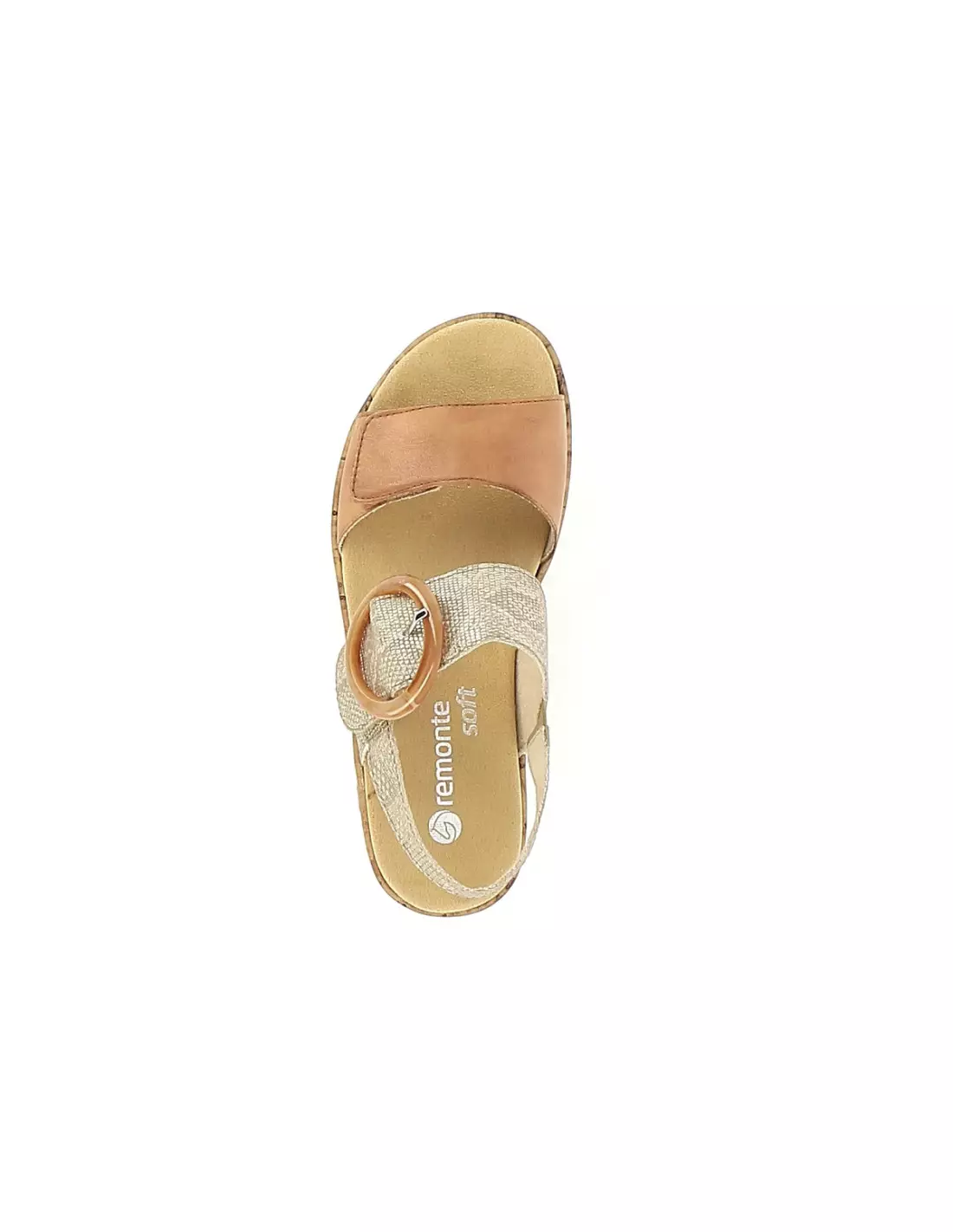 REMONTE R6853 - ne pas remettre en ligne - Sandales & nu-pieds Nocciametallic