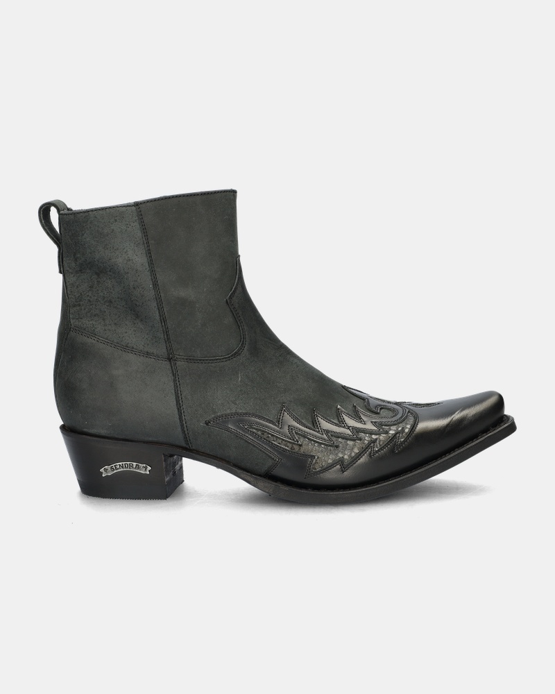 Sendra Ridding 12185 Cowboylaarzen  - zwart
