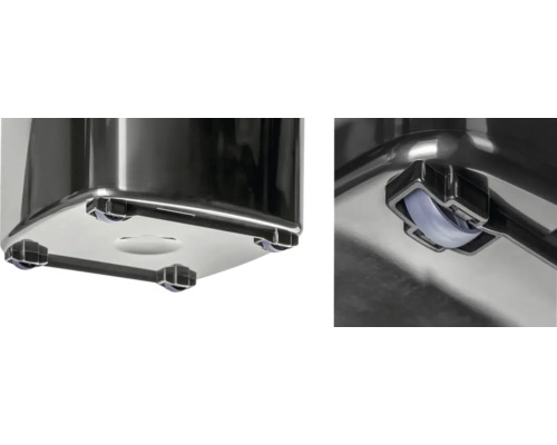 Aquael HYPERMAX 4500 BT buitenfilter voor aquaria tot ca. 1500 l, debiet elektronisch regelbaar via app tot 4500 l/u, 18-36 W, 24 V spanning, filtervolume ca. 15,9 l + voorfilter, zwart