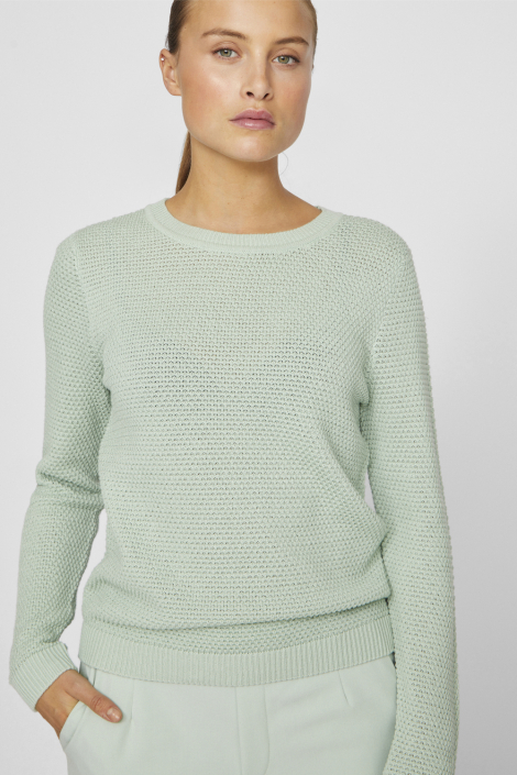 Vila groene dames trui