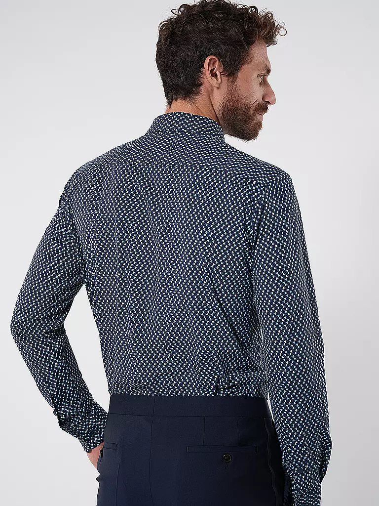 BOSS Hemd Slim Fit dunkelblau