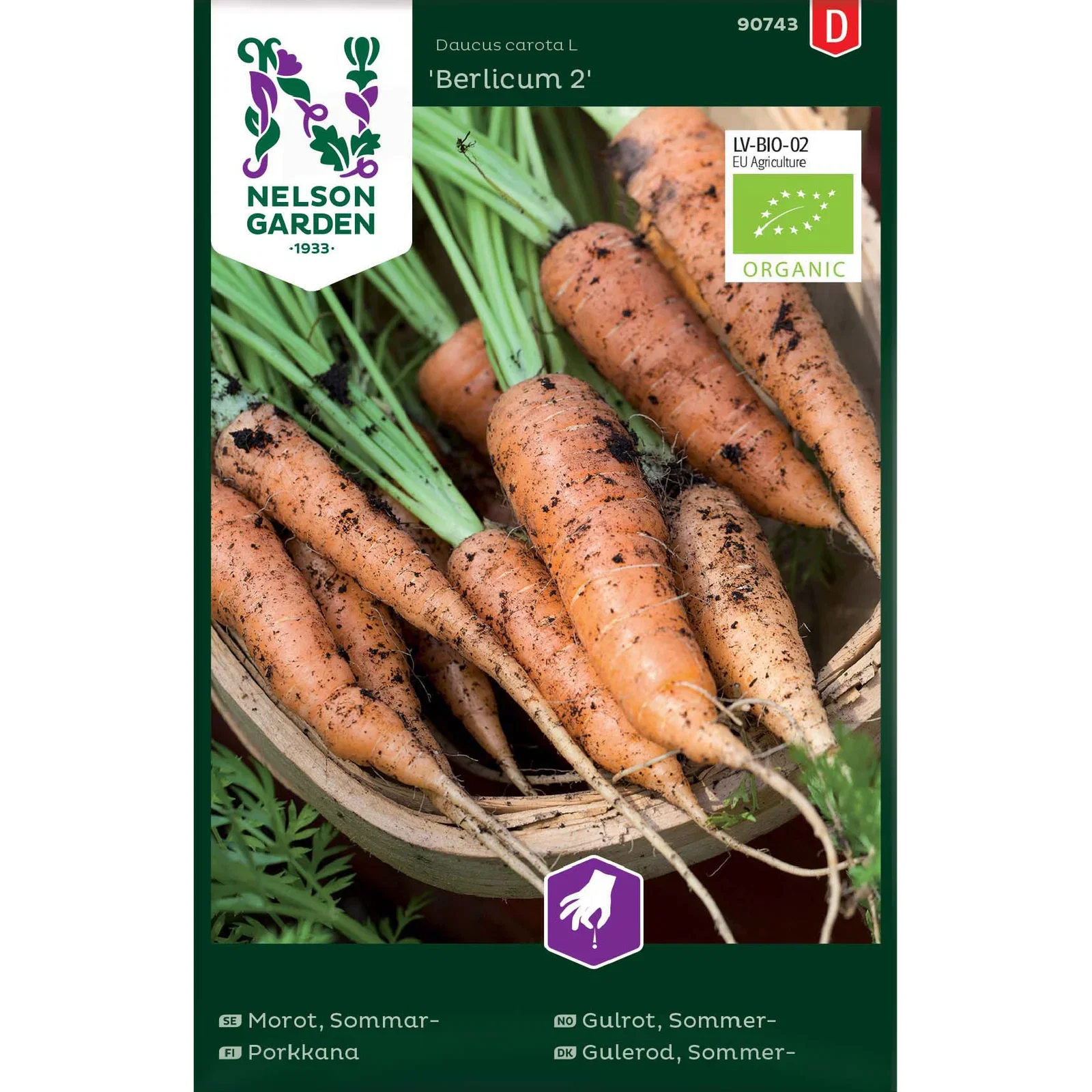 Daucus carota 'Berlicum 2' Sommergulrot 'Berlicum 2'