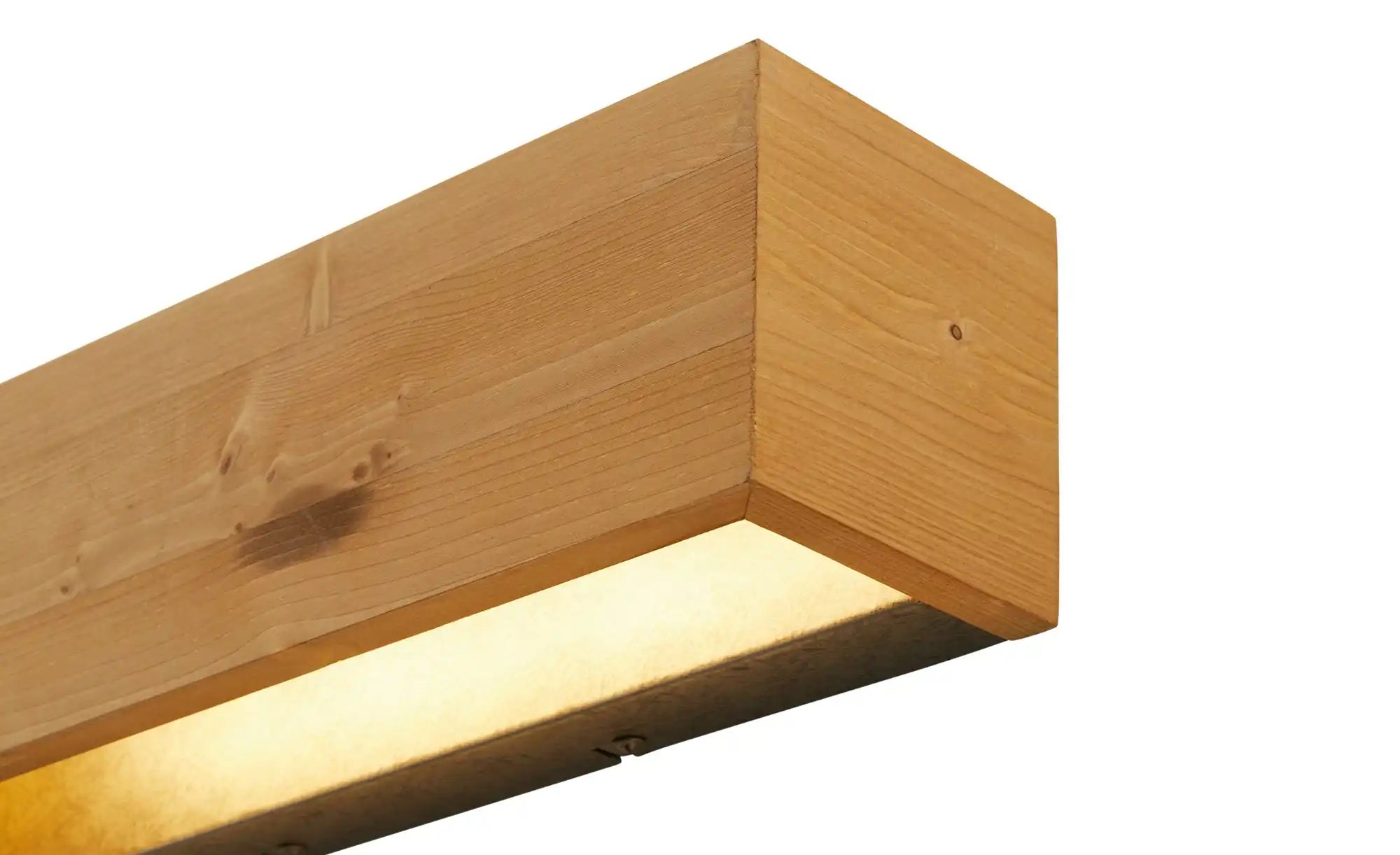 Trio LED-Wandleuchte, Pinienholz ´breit´