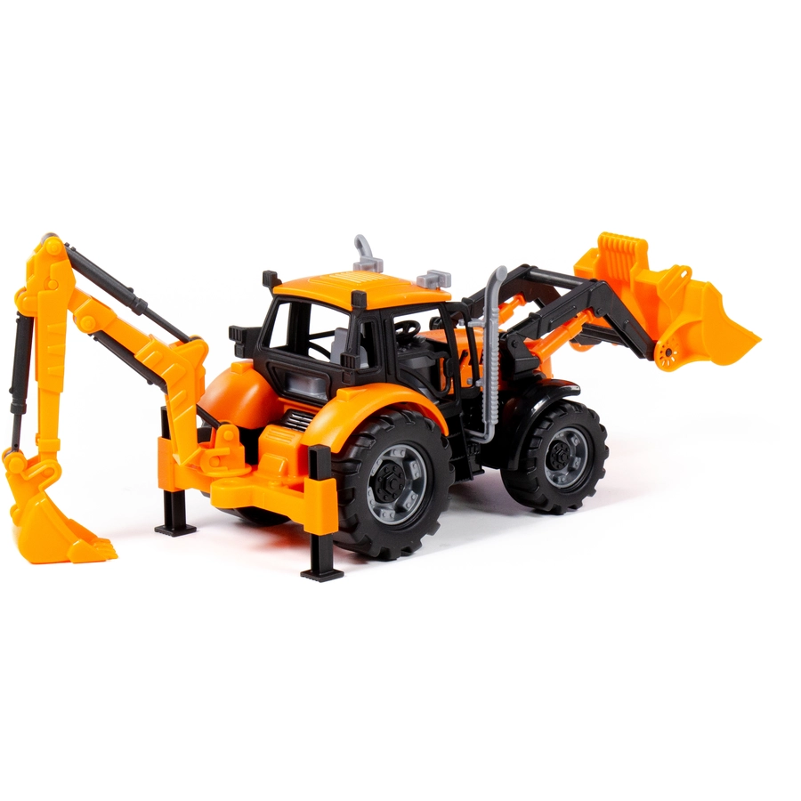 POLESIE® Traktor PROGRESS Baggerlader orange