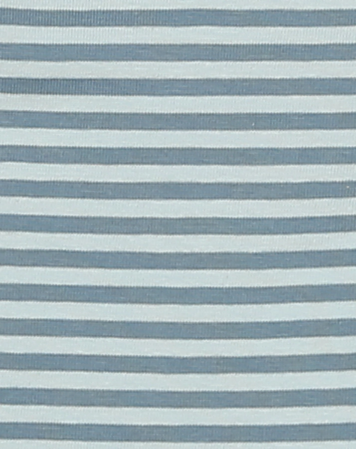 Langarmshirt HAPPY ALL DAY gestreift in blau