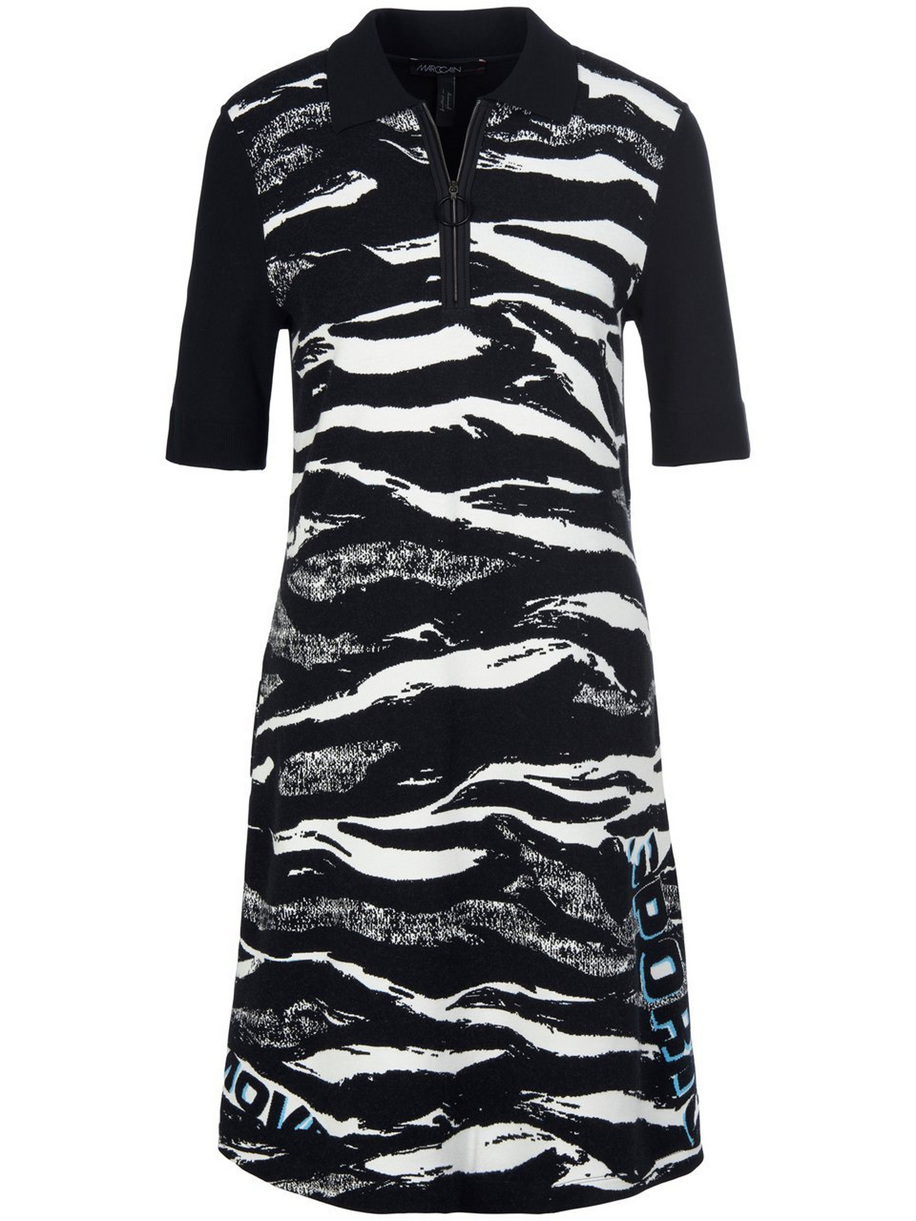 Kleid mit Polo-Kragen