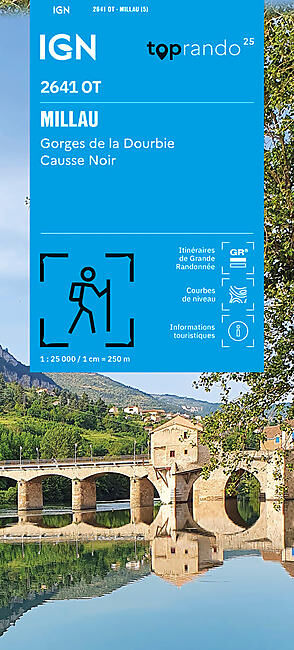 IGN - TOP RANDO25 2641OT - MILLAU IGN