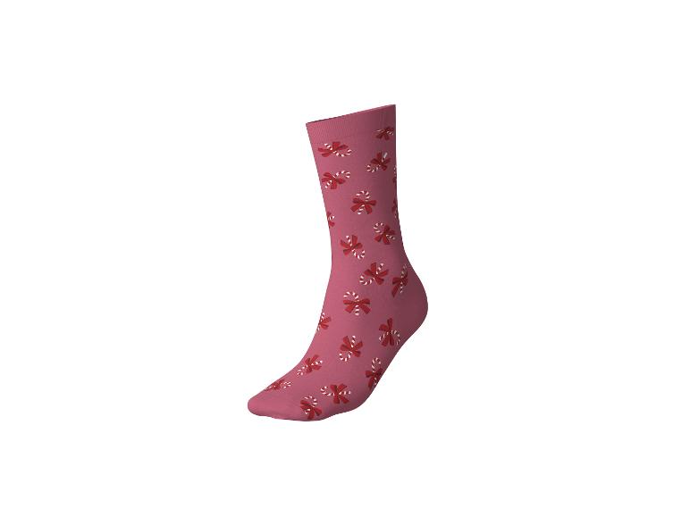 3 Paar dames kerstsokken