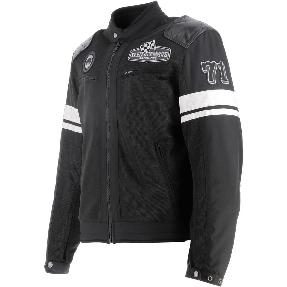 Helstons - Blouson Revolte Air Tissu Mesh Noir