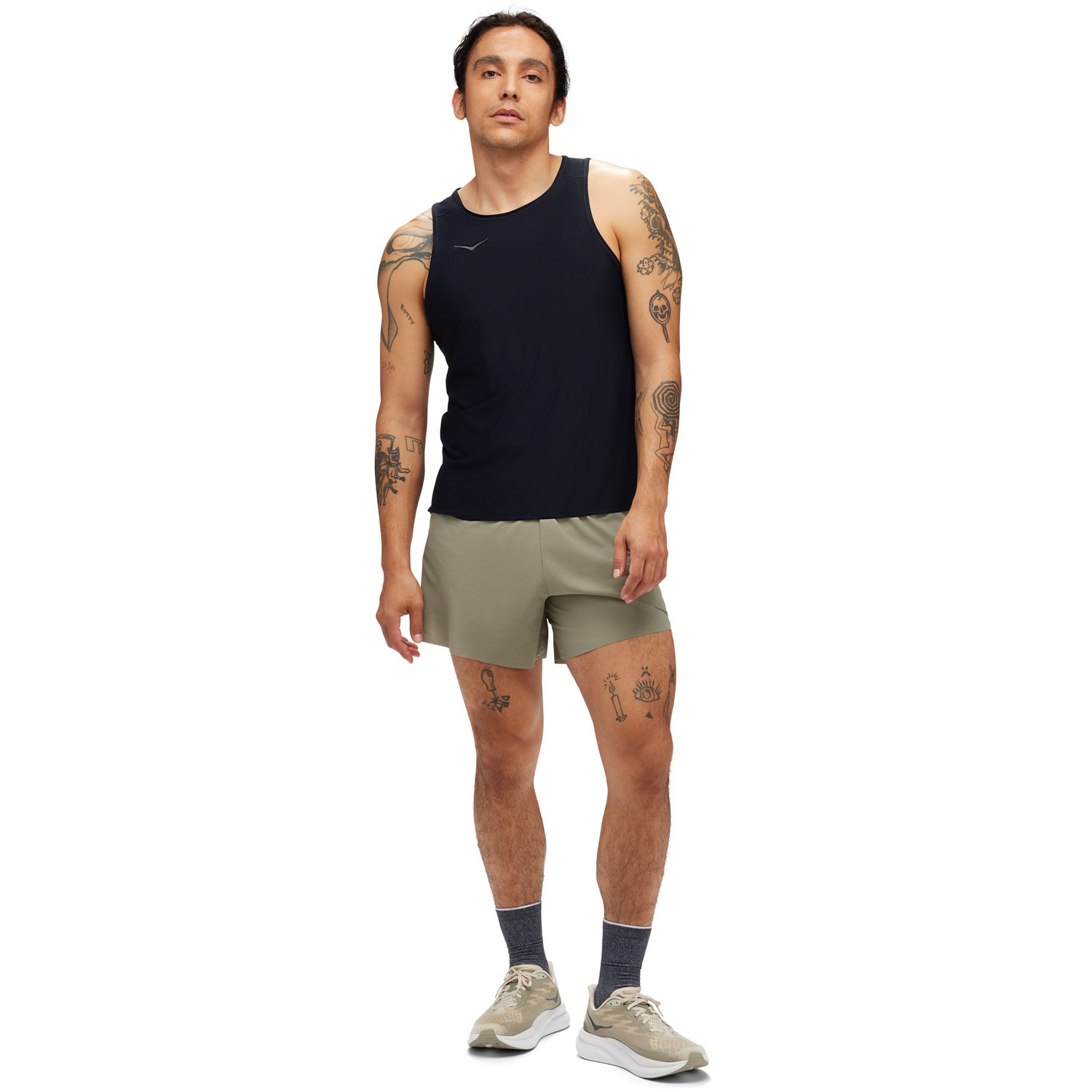 HOKA Performance Run Singlet Heren