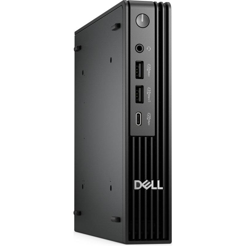 DELL Pro QBM1250 Plus Intel Core Ultra 7 265 16 Go DDR5-SDRAM 512 Go SSD Windows 11 Pro Micro PC Mini PC Noir